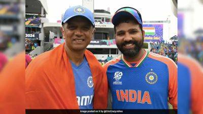 After India Won T20 World Cup, Rahul Dravid Thanked Rohit Sharma For 'November Phone Call'