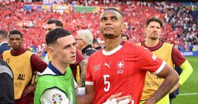 Kevin De-Bruyne - Jack Grealish - Kyle Walker - Gary Lineker - Phil Foden - John Stones - Manu Akanji - 'Let my country down' - Man City get Manu Akanji help after England heartbreak - manchestereveningnews.co.uk - Germany - Switzerland - Brazil - Saudi Arabia - Jordan