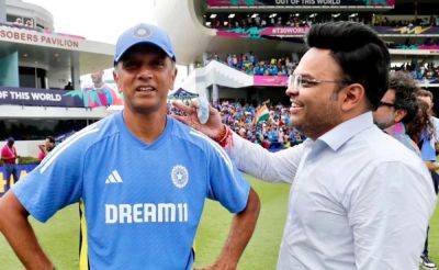 Jay Shah's Message For Rahul Dravid After Gautam Gambhir Is Named India Coach