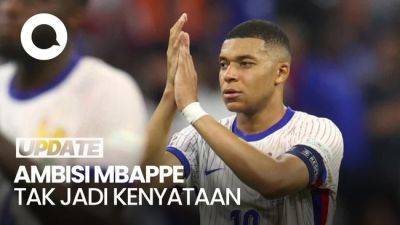 Les Bleus - Kylian Mbappe - Pupusnya Ambisi Mbappe Jadi 'Raja' Eropa - sport.detik.com