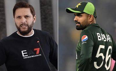 "No Captain Got So Much Time": Shahid Afridi Calls For Babar Azam To Be Removed As Pakistan Captain