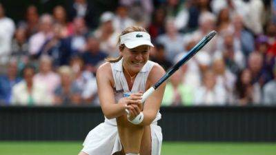 Emma Raducanu - U.S.Open - Donna Vekic - Sun shines to rain on Raducanu parade at Wimbledon - channelnewsasia.com - Britain - Croatia - New Zealand