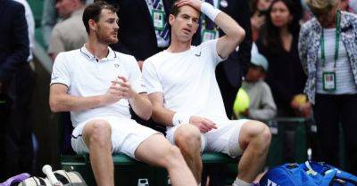 Emma Raducanu - Andy Murray - Jamie Murray - Andy and Jamie Murray beaten in emotional Centre Court doubles clash - breakingnews.ie - Scotland - Australia