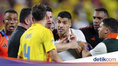 Luis Suarez - Darwin Núñez - Kata Luis Suarez soal Ribut-ribut Selepas Uruguay Vs Kolombia - sport.detik.com - Argentina - Uruguay - county Jefferson