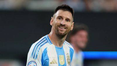 Lionel Messi - International - Soccer legend Lionel Messi reveals intentions for international career ahead of Copa América final - foxnews.com - Colombia - Argentina - Canada - Chile - Uruguay - state New Jersey - county Rutherford