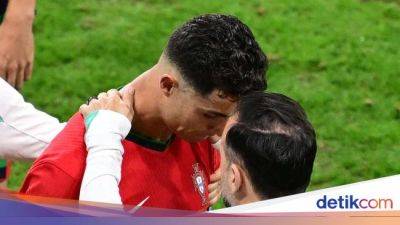 Momen Ronaldo Menangis dan Minta Maaf gegara Gagal Penalti