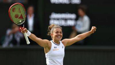 Elena Rybakina - Barbora Krejcikova - Jasmine Paolini - Donna Vekic - Paolini edges Vekic in marathon match to reach first Wimbledon final - channelnewsasia.com - France - Croatia - Italy