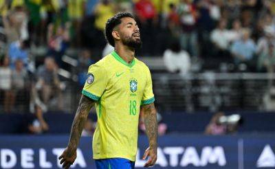 Marcelo Bielsa - Darwin Núñez - Vinicius-less Brazil Lose To 10-Man Uruguay On Penalties In Copa America Quarter-Finals - sports.ndtv.com - Brazil - Colombia - Argentina - Canada - Panama - state Arizona - state North Carolina - Uruguay - state New Jersey