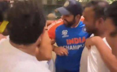 Watch: Family, Friends' Special Surprise For Rohit Sharma As India Captain Returns Home