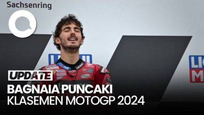 Martin Crash, Bagnaia Rebut Puncak Klasemen MotoGP 2024