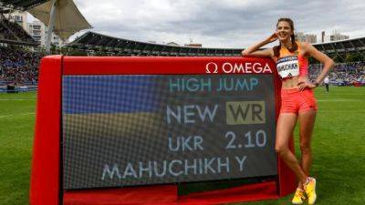 Ukraine's Mahuchikh, Kenya's Kipyegon break world records at Paris Diamond League