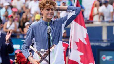 Daniil Medvedev - Pablo Carreno Busta - Carlos Alcaraz - Hubert Hurkacz - Alexander Zverev - Alex De-Minaur - Holger Rune - Top-ranked Jannik Sinner to defend National Bank Open men's title in Montreal - cbc.ca - Germany - Denmark - Spain - Serbia - Italy - Usa - Australia - Canada - Poland - county Hill - Greece - county Davis