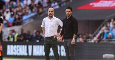 Mikel Arteta - Pep Guardiola - Khaldoon Al-Mubarak - Arsenal boss Mikel Arteta sends 'aggressive' transfer warning to Man City over lack of signings - manchestereveningnews.co.uk