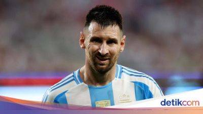 Senyum Messi usai Antar Argentina ke Final Copa America 2024