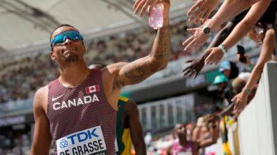 De Grasse, Warner look to defend Olympic titles as Athletics Canada unveils Paris squad