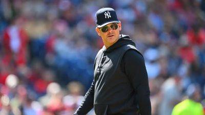 Aaron Boone - Yankees manager Aaron Boone defends center fielder after lackadaisical effort leads to brutal error - foxnews.com - New York - county Cleveland