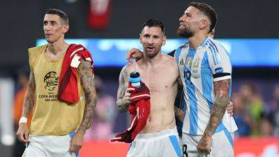 Lionel Messi - Angel Di-Maria - Lionel Scaloni - Lionel Messi in awe as Argentina back in Copa América final - ESPN - espn.com - Argentina - Canada - Uruguay - state New Jersey - county Rutherford