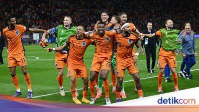 Euro 2024: Belanda Sering Comeback, Ogah Ketinggalan Gol Lawan Inggris