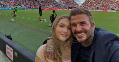 David Beckham has fans 'crying all day' as they fear for daughter Harper's future relationships
