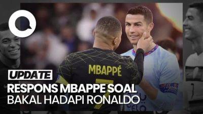 Bakal Bertemu Ronaldo di Laga Portugal Vs Prancis, Ini Kata Mbappe