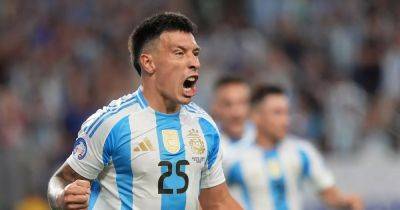 Lionel Messi - Dan Ashworth - Gonzalo Montiel - Lisandro Martínez - Alexis Mac - Julian Alvarez - Nicolas Otamendi - Lisandro Martinez sent perfect five-word message by Man Utd teammate after first Argentina goal - manchestereveningnews.co.uk - Brazil - Colombia - Argentina - Canada - Panama - Venezuela - Ecuador - Uruguay - Slovakia