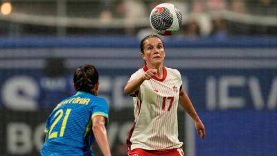 Jessie Fleming - Janine Beckie - Jordyn Huitema - Adriana Leon - Canada's women's soccer team stacked with Olympic champions as Paris roster revealed - cbc.ca - Canada - New Zealand - county Fleming