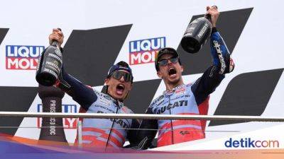 Podium Bareng di MotoGP Jerman, Duo Marquez Liburan dengan Tenang
