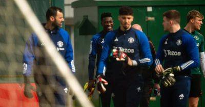 Manchester United cut player from first-team goalkeeper training at Carrington