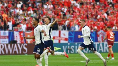 Manuel Akanji - England beat Switzerland on penalties to reach Euros semis - channelnewsasia.com - Germany - Netherlands - Switzerland - Turkey - county Alexander