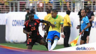 Hasil Copa America 2024: Brasil Vs Kolombia 1-1, Kosta Rika Bekuk Paraguay