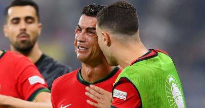 Cristiano Ronaldo breaks silence after bursting into tears during dramatic Portugal win
