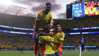 10-man Colombia blanks Uruguay to set up Copa America final against No. 1 Argentina