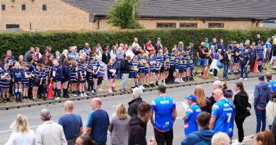 Rob Burrow funeral live updates as thousands line streets to pay respects to rugby legend