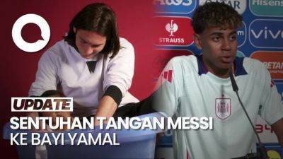 Lionel Messi - Kisah Lamine Yamal Dimandikan Messi Saat Bayi - sport.detik.com