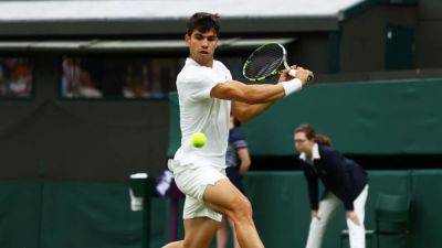 Alcaraz and Medvedev battle on at Wimbledon but Ruud shown the door