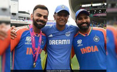 VVS Laxman Hails Virat Kohli, Rohit Sharma For "Special Gesture" To Rahul Dravid After T20 World Cup Win