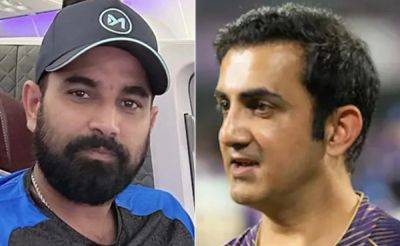 "Talk To Mohammed Shami": Gautam Gambhir Given Tricky 'Future' Task By Outing Bowling Coach