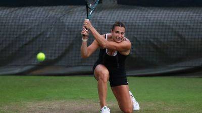 Roland Garros - Sabalenka pulls out of Wimbledon due to shoulder injury - channelnewsasia.com - Russia - France - Usa - Australia - Belarus