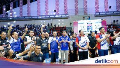 Nonton Bareng SBY, Syarief Hasan Puji Jakarta LavAni ke Grand Final Proliga - sport.detik.com