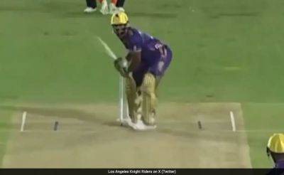 Watch: Andre Russell Slams Haris Rauf For 107m Six In Major League Cricket