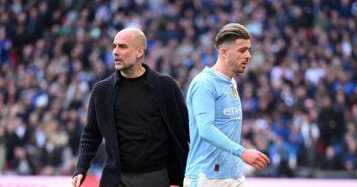 Jack Grealish sends six-word Man City message to Pep Guardiola amid transfer exit links