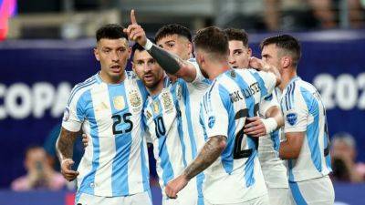 Argentina beat Canada 2-0 to seal spot in Copa America final