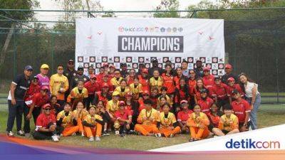 Indonesia Juara BBI Women's T20I Tri-Series 2024