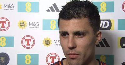 Rodri you're NOT a plonker as sorry Scotland fans asks their arch-nemesis for a major Euro 2024 favour