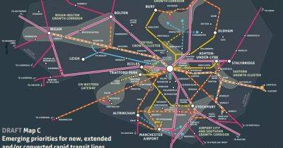 New map shows blueprint for Metrolink expansion across Greater Manchester