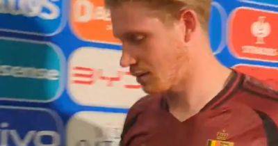 "I need to rest" - Kevin De Bruyne storms out of press conference and addresses Man City future