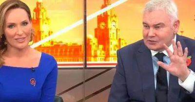 GB News host Eamonn Holmes vanishes live on air sparking health concerns 'Maybe is is unwell'