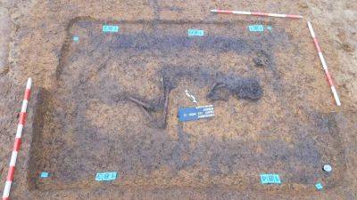 Prehistoric burial ground found under Czech Republic road construction site