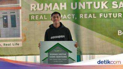 Fadly Alberto, Pemain Timnas Indonesia U-16 Dapat Hadiah Rumah