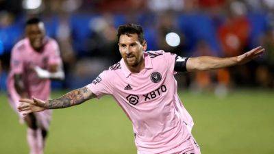 Lionel Messi - Luis Suarez - Sergio Busquets - Jordi Alba - Don Garber - Inter Miami's Messi headlines MLS All-Star Game roster - channelnewsasia.com - Argentina - Mexico - state Ohio